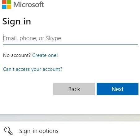 Log in SharePoint